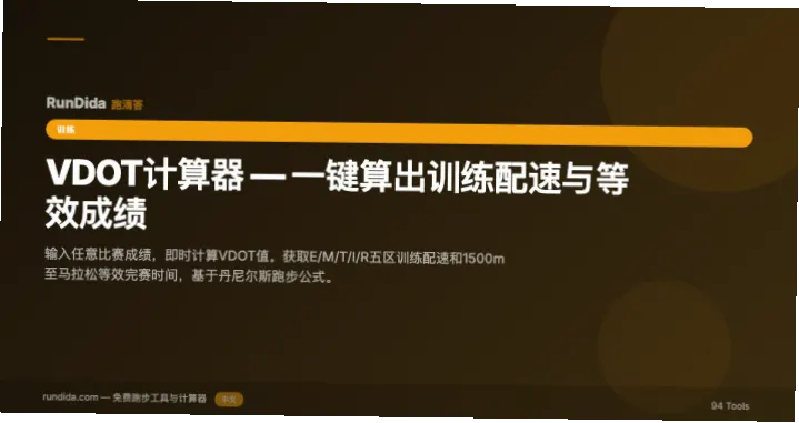 跑步配速计算是每位跑者提升成绩的核心工具